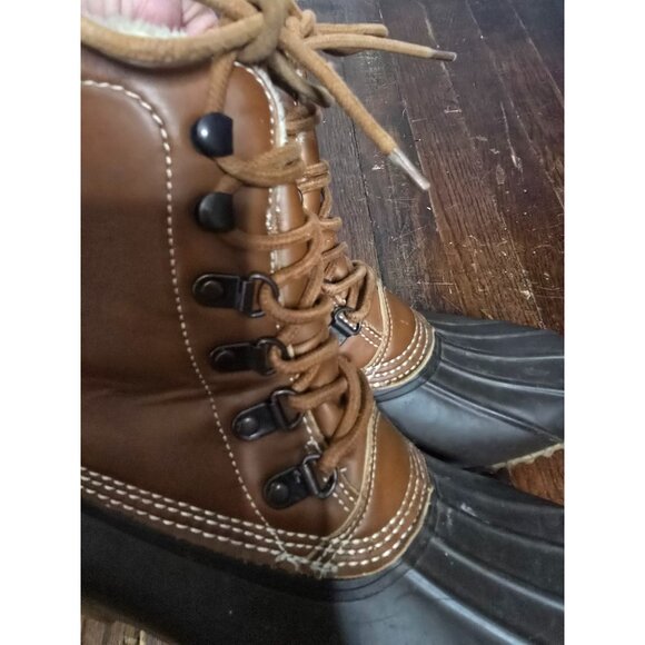 Vintage 90s ESPRIT Duck Boots Lined size 7.5 M - Picture 9 of 14